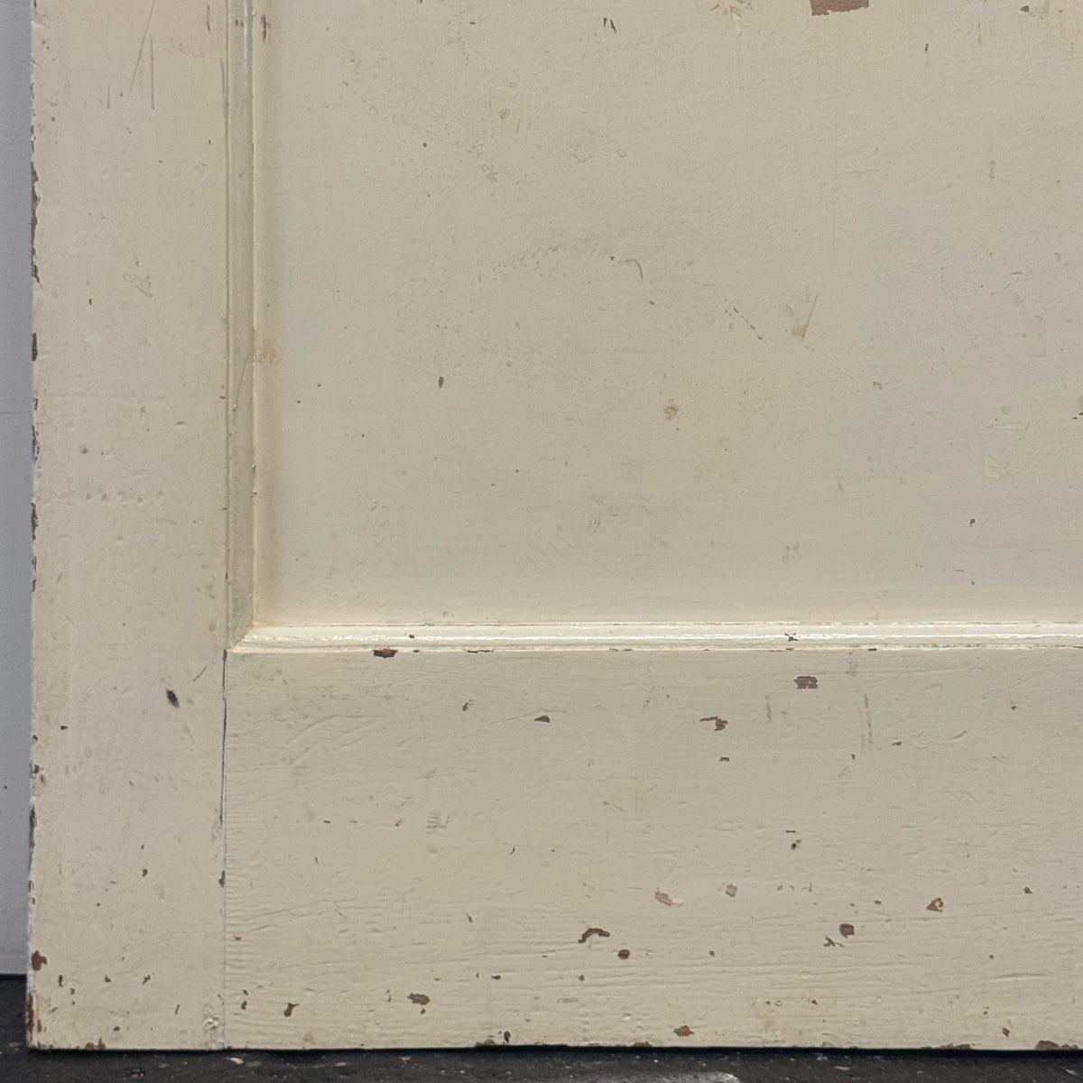 Reclaimed Mid-Century 1950s Four Panel Door 197cm x 75.5cm | The Architectural Forum