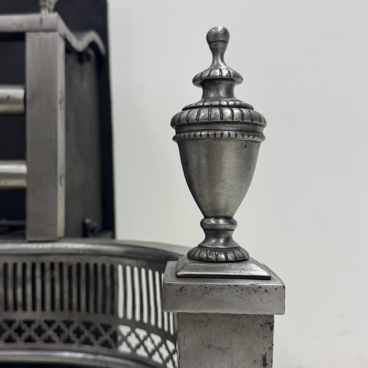 Reclaimed Steel Georgian Fire Basket | The Architectural Forum