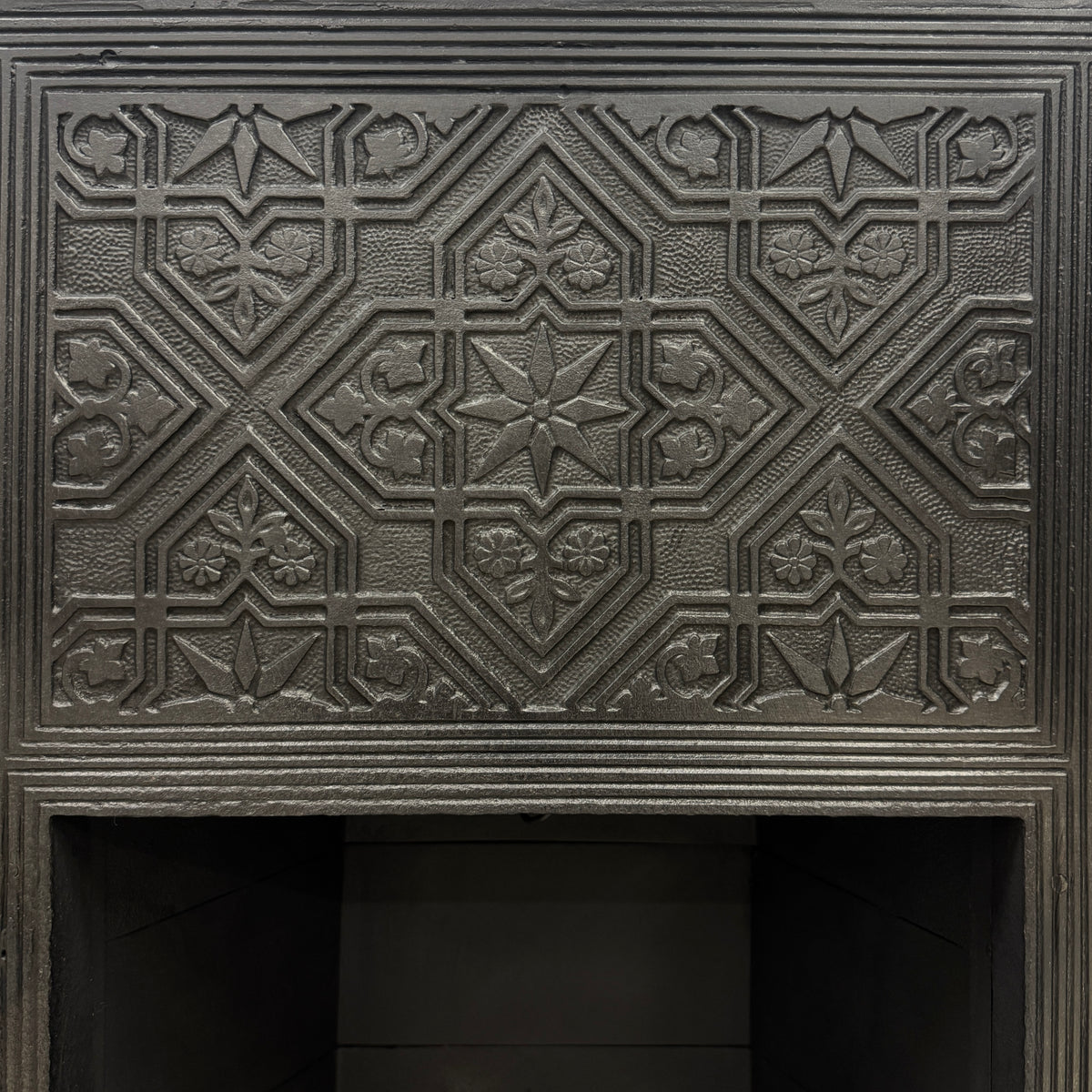 Bishop & Barnards Antique Cast Iron Insert Inspired by Thomas Jeckyll | The Architectural Forum