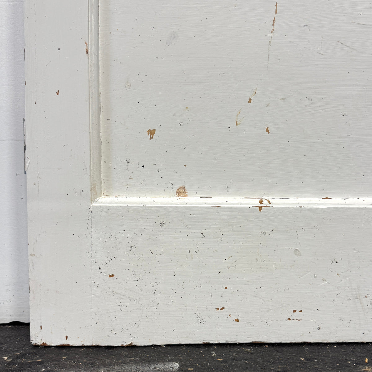 Reclaimed Mid-Century 1950s Four Panel Door 196.5cm x 75.5cm | The Architectural Forum