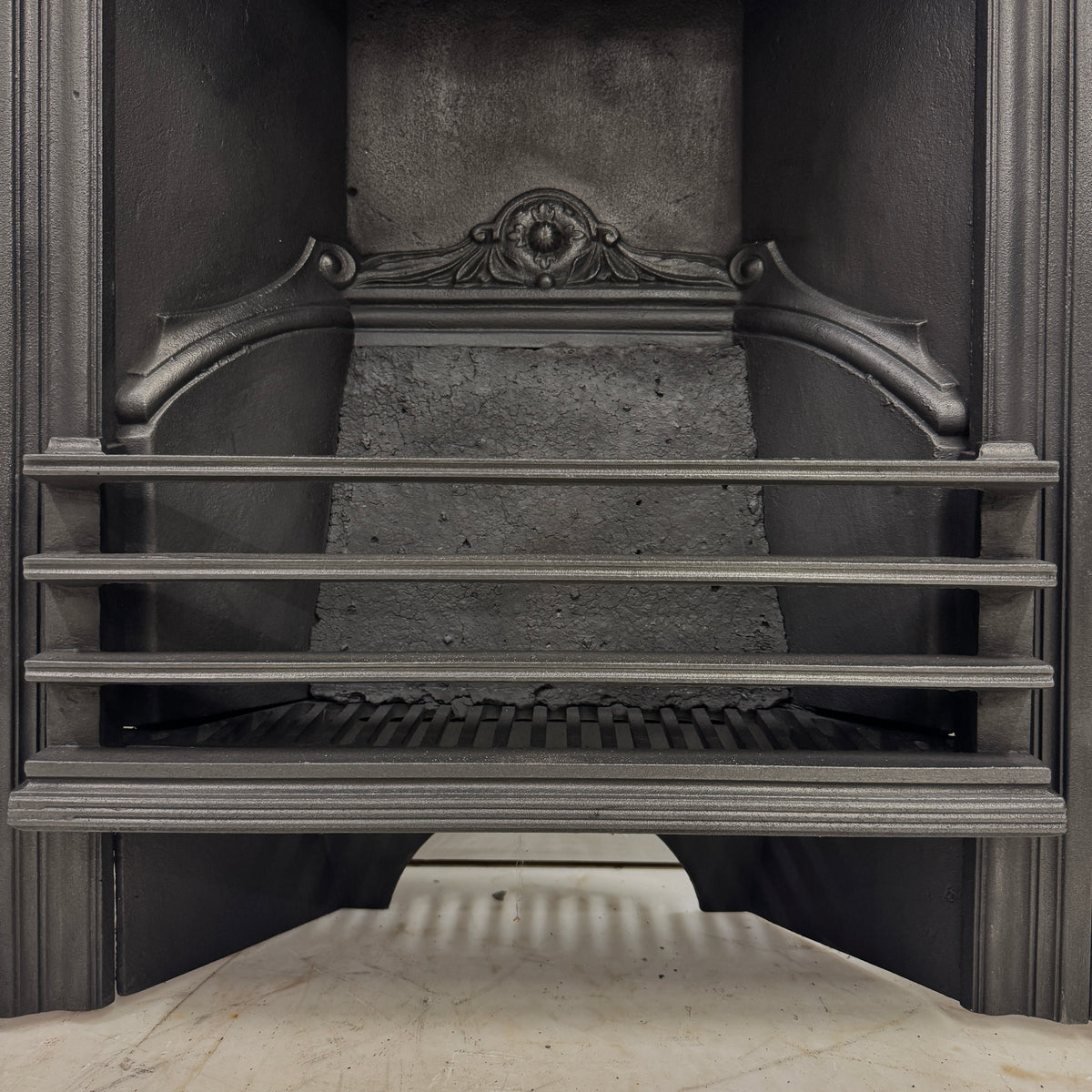 Antique Cast Iron Combination Fireplace | The Architectural Forum