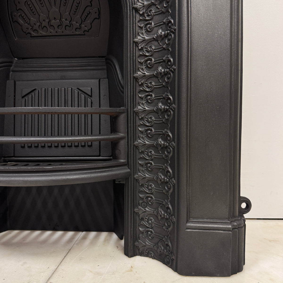 Antique Cast Iron Combination Fireplace | The Architectural Forum