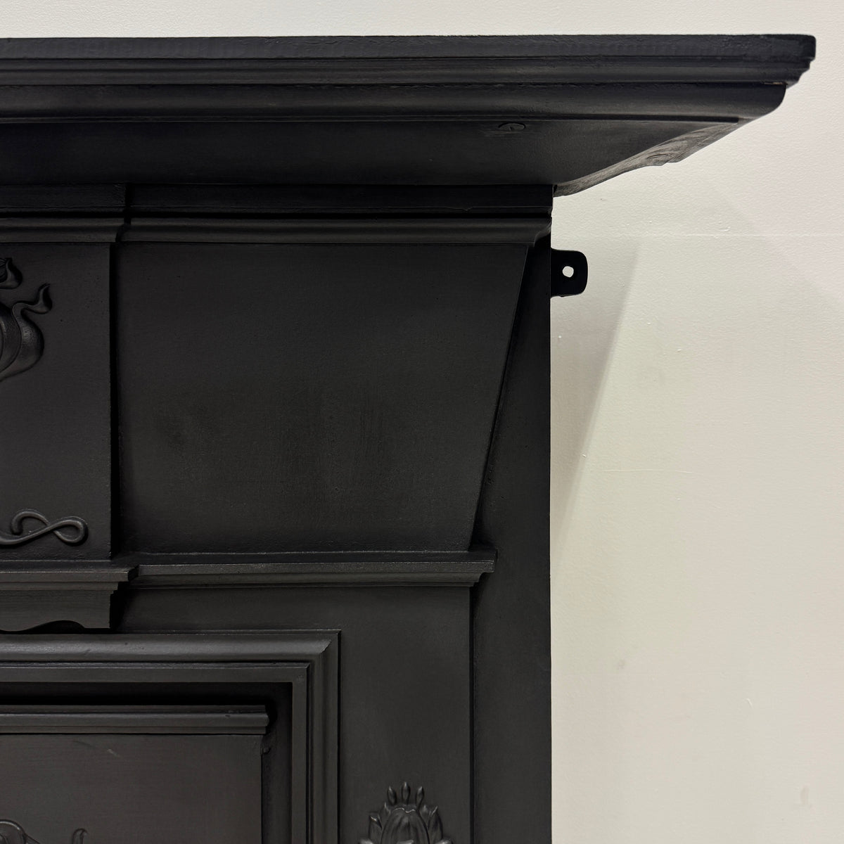 Antique Tiled Cast Iron Combination Fireplace | The Architectural Forum