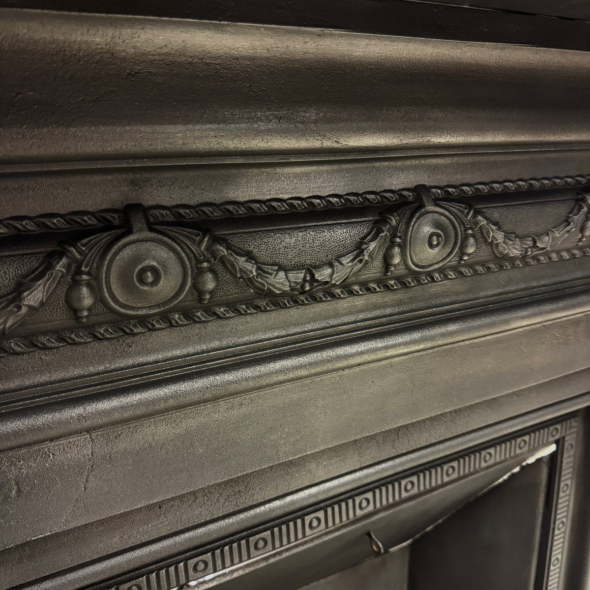 Antique Cast Iron Combination Fireplace | The Architectural Forum