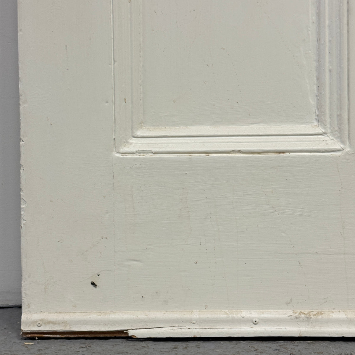 Antique Four Panel Door 203.5cm x 83cm x 4.5cm