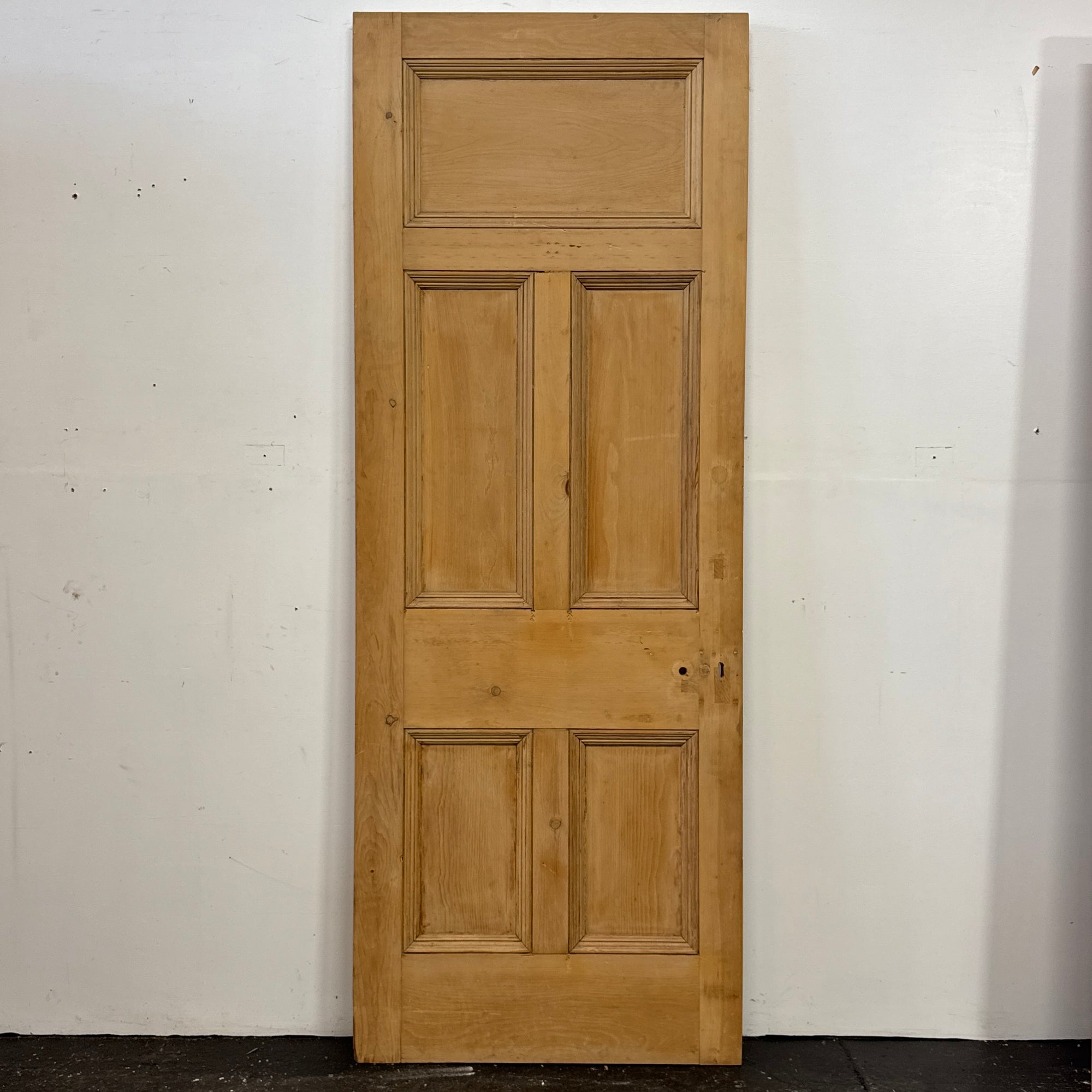 Antique 5 Panel Door 217cm x 81.5cm | The Architectural Forum