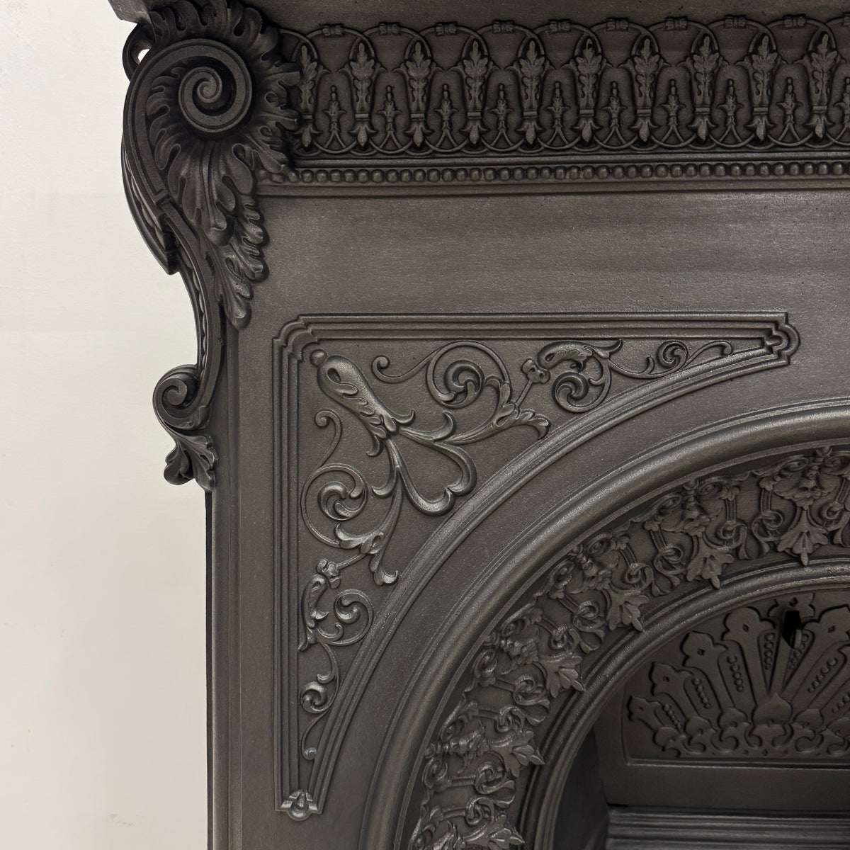 Antique Cast Iron Combination Fireplace | The Architectural Forum