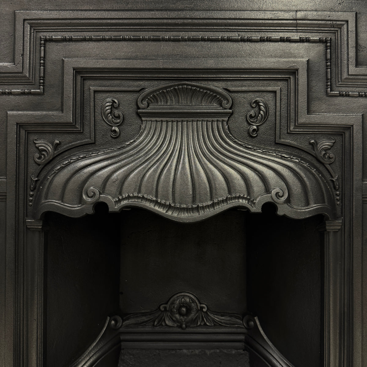 Antique Cast Iron Combination Fireplace | The Architectural Forum