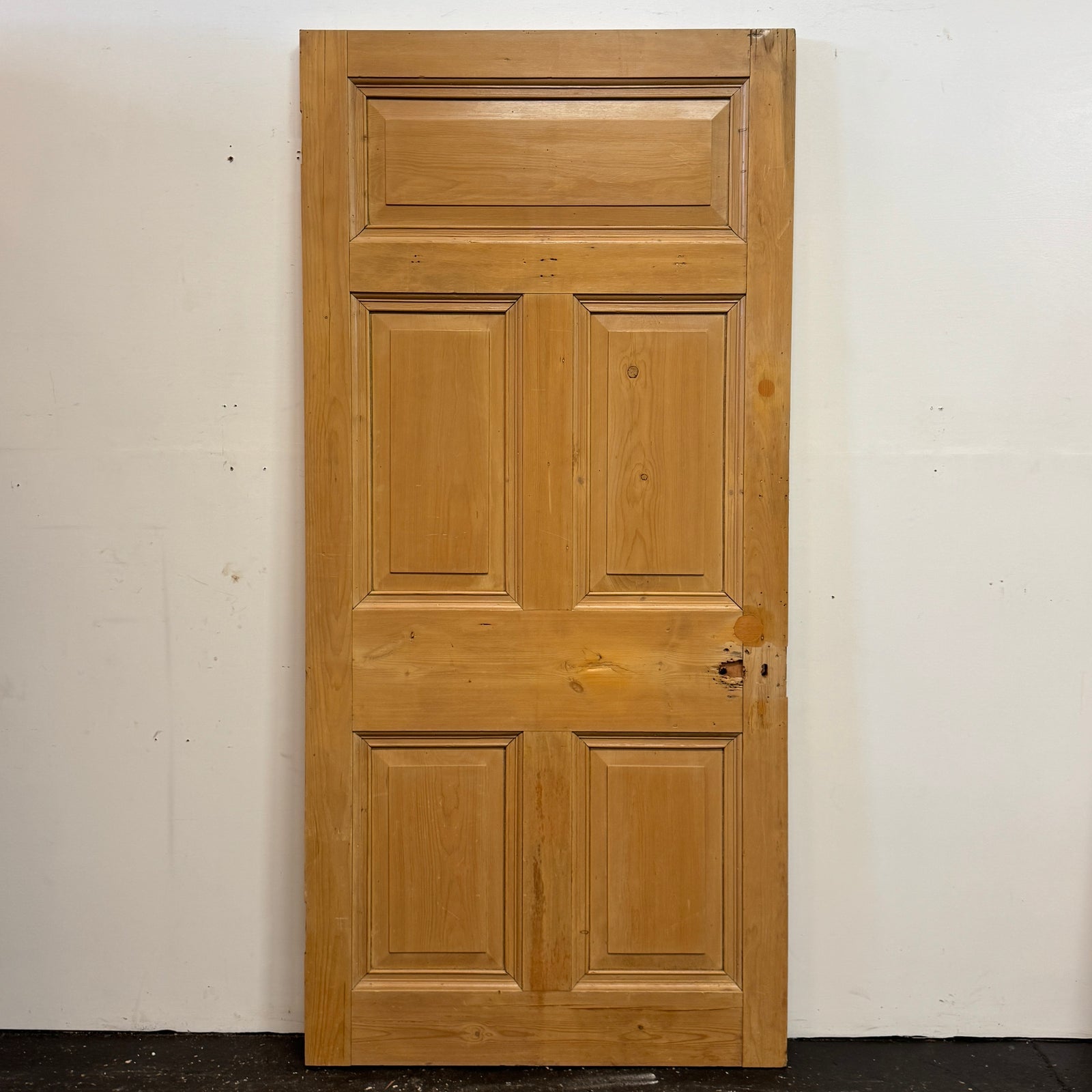 Antique Five Panel Door 203.5cm x 96cm | The Architectural Forum