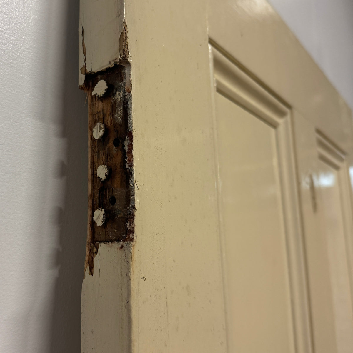 Antique Four Panel Door 198.5cm x 75.5cm x 4cm | The Architectural Forum