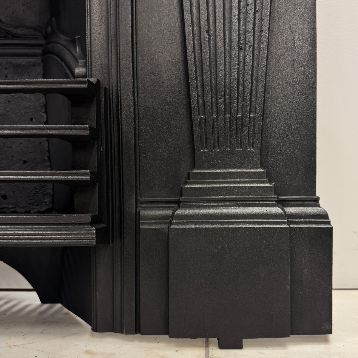 Antique Cast Iron Combination Fireplace | The Architectural Forum