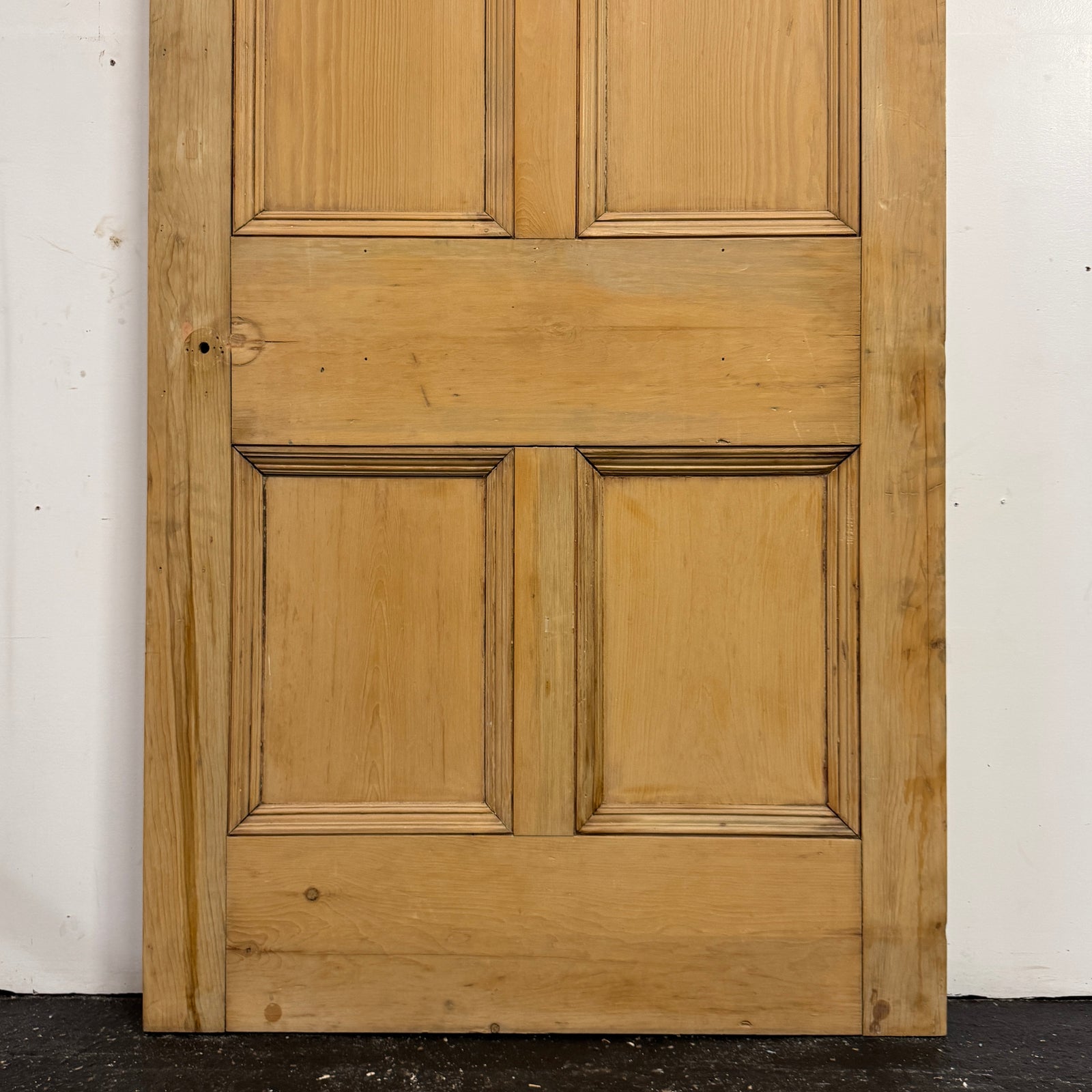 Antique Victorian 5 Panel Door - 219.5cm x 95.5cm | The Architectural Forum