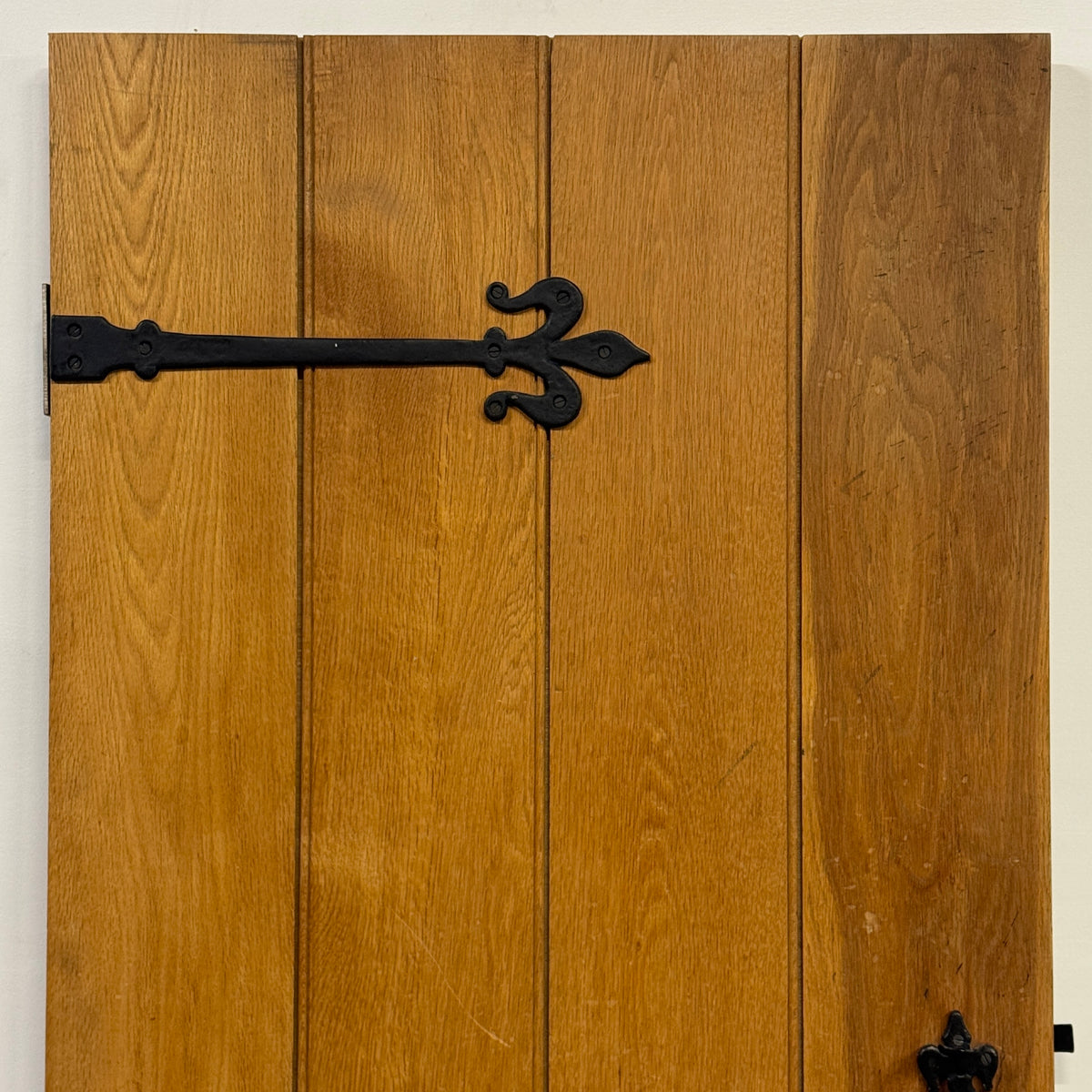 Antique Victorian Pine Latch Door - 195cm x 75.5cm x 2.5cm