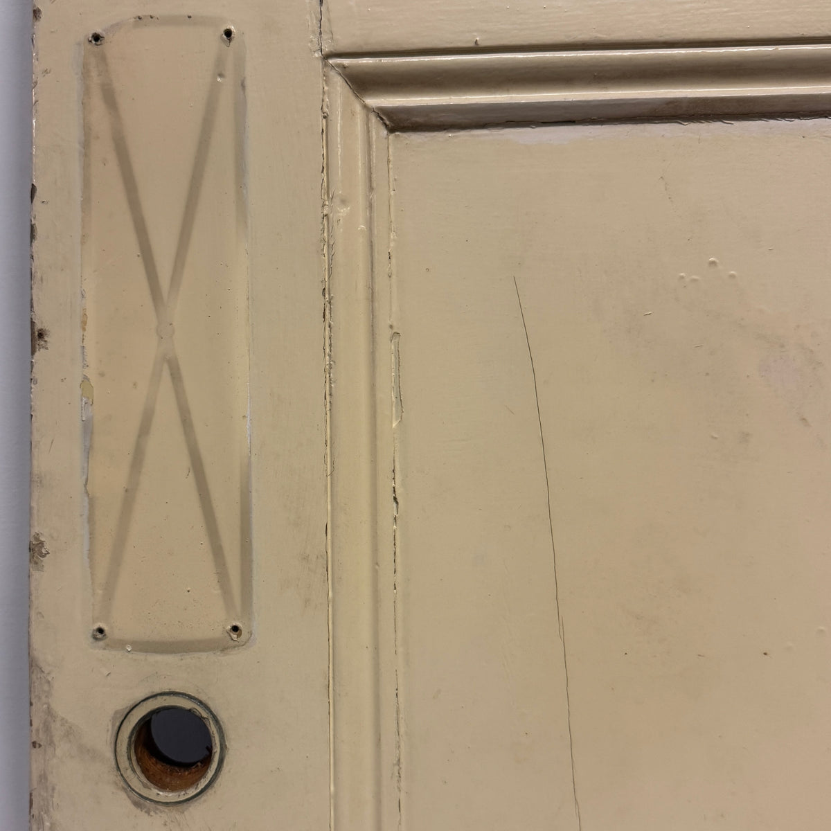 Antique Four Panel Door 212cm x 91.5cm x 4cm | The Architectural Forum