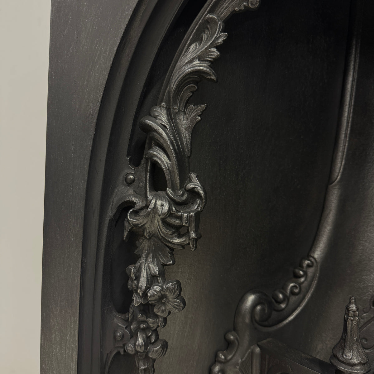 Antique Ornate Victorian Cast Iron Insert | The Architectural Forum