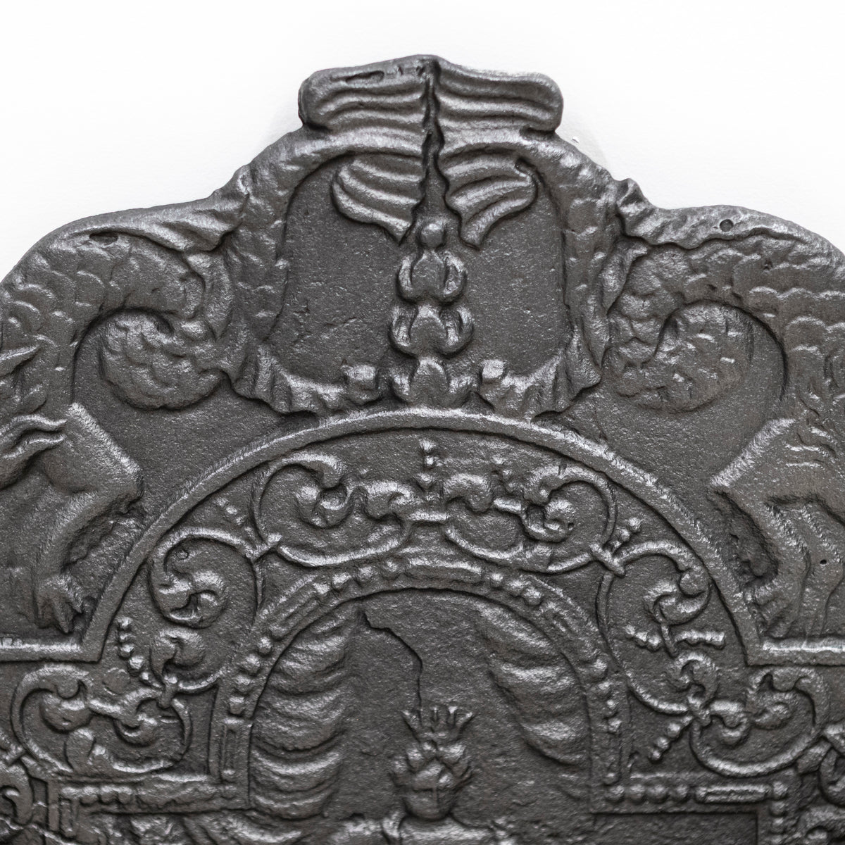 Antique Georgian Fire Basket with Brass Finials | The Architectural Forum