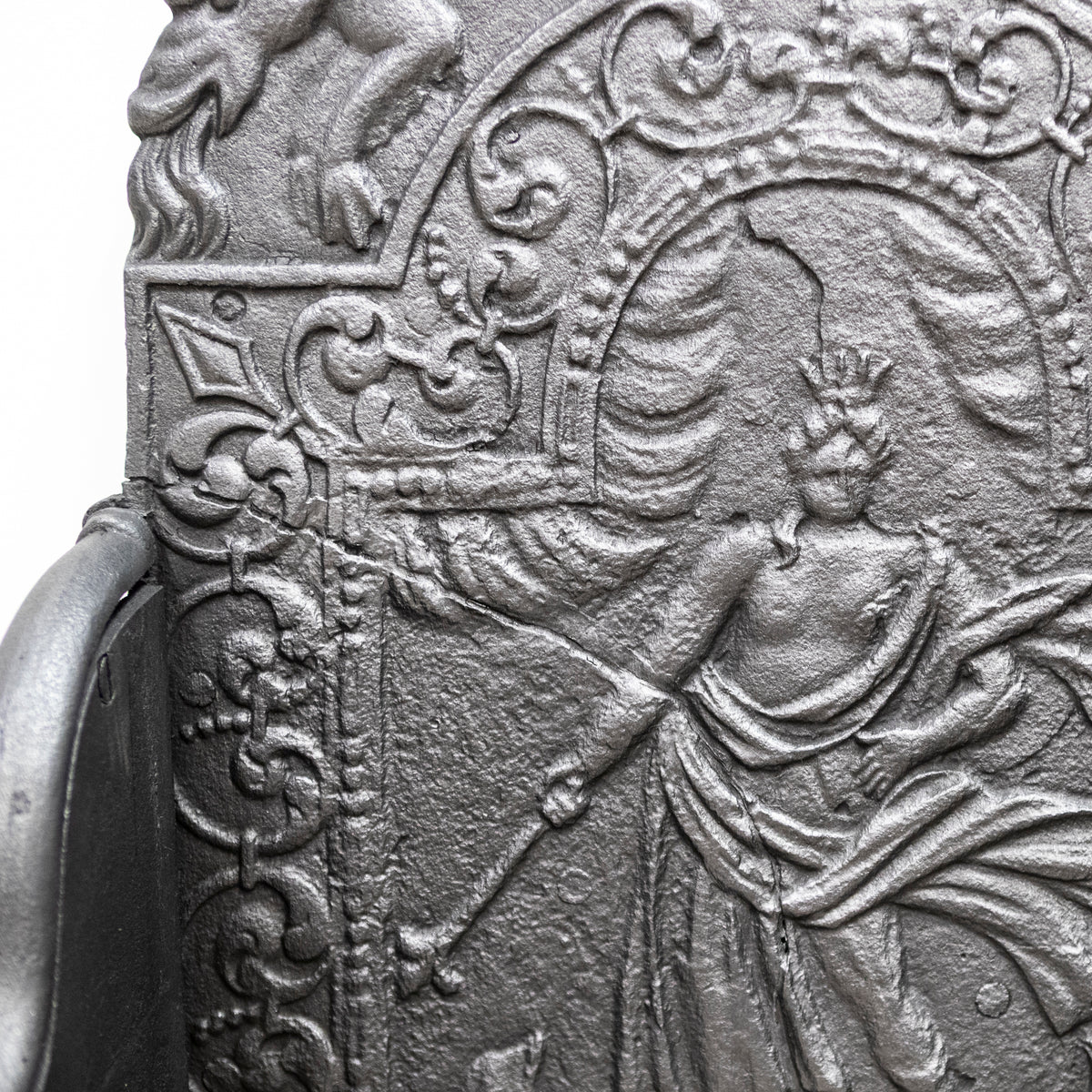 Antique Georgian Fire Basket with Brass Finials | The Architectural Forum