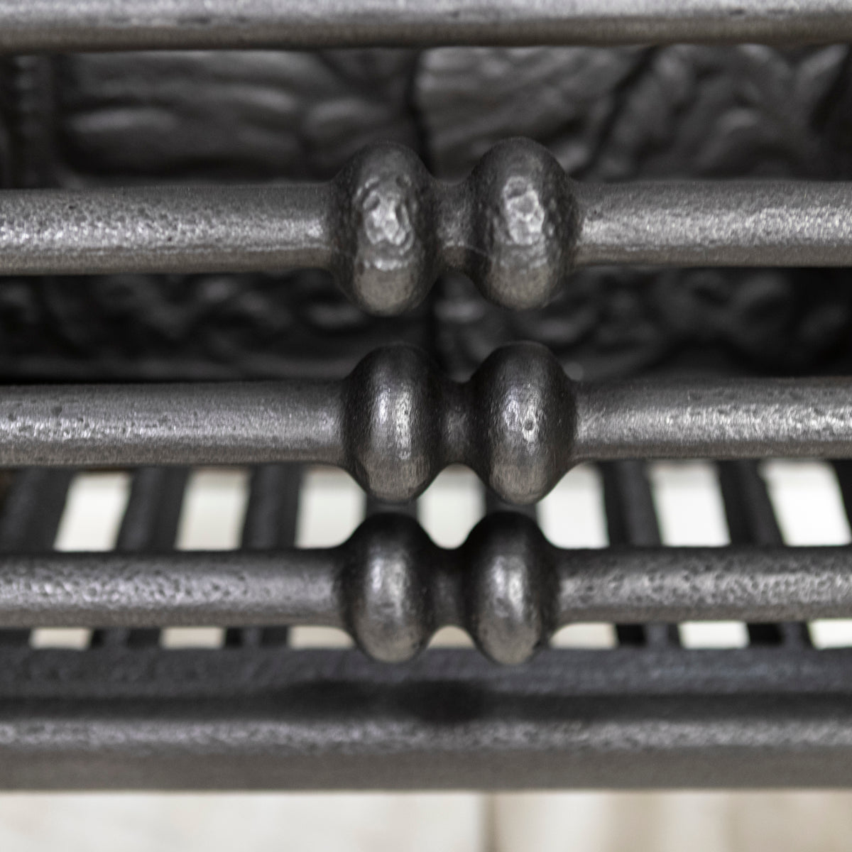 Antique Georgian Fire Basket with Brass Finials | The Architectural Forum