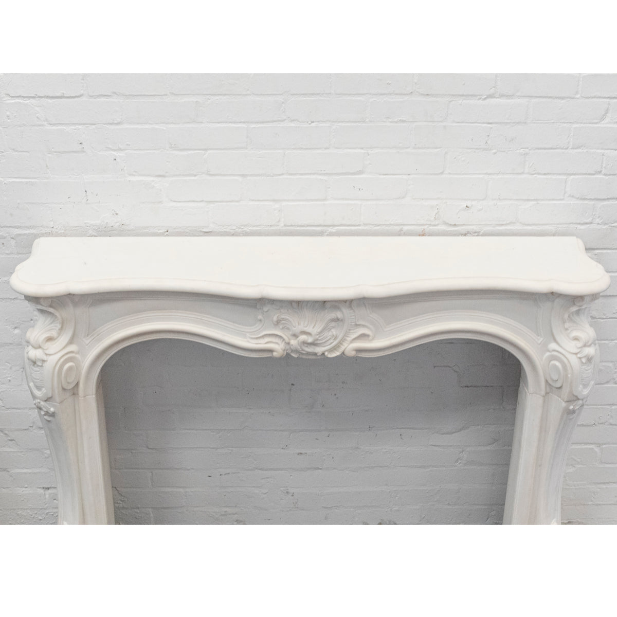 Antique 19th Century Louis XV style French Marble Fireplace | The Architectural Forum