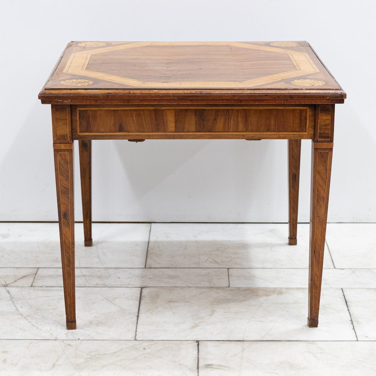 Antique Italian Inlaid Marquetry Games Table | Giuseppe Maggiolini | The Architectural Forum