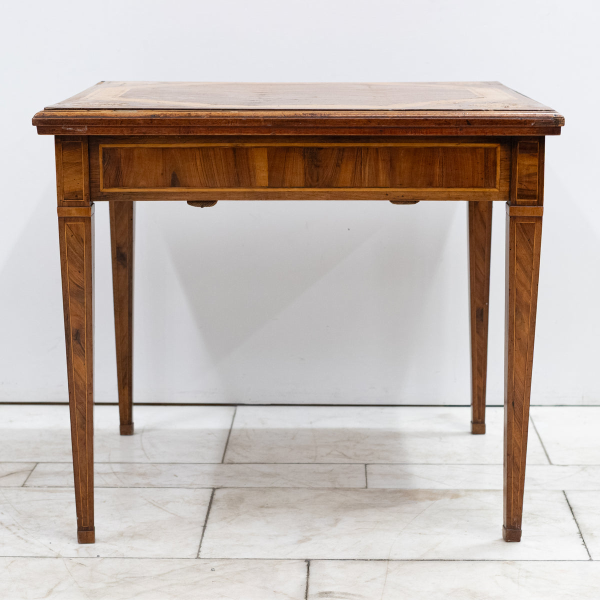Antique Italian Inlaid Marquetry Games Table | Giuseppe Maggiolini | The Architectural Forum