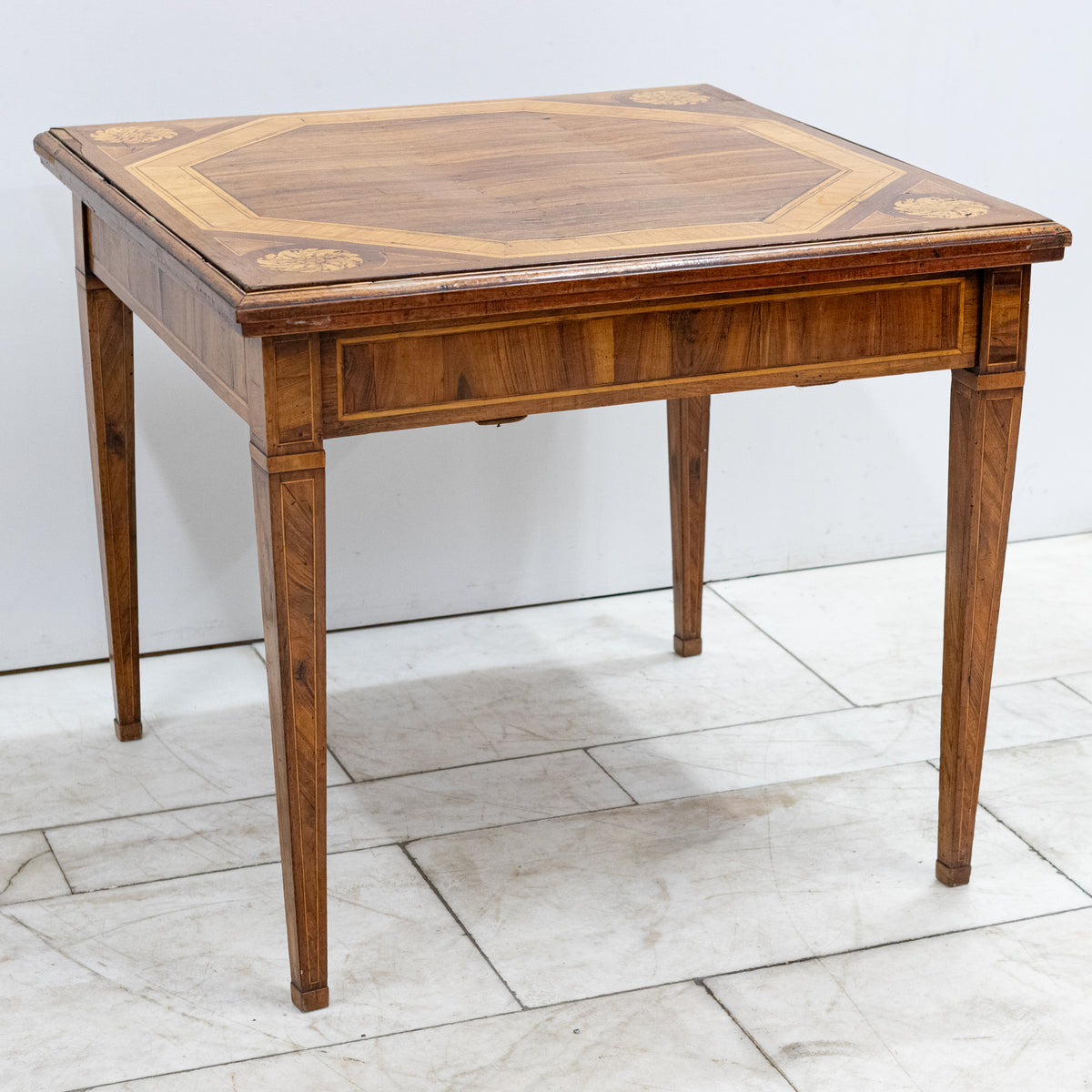Antique Italian Inlaid Marquetry Games Table | Giuseppe Maggiolini | The Architectural Forum