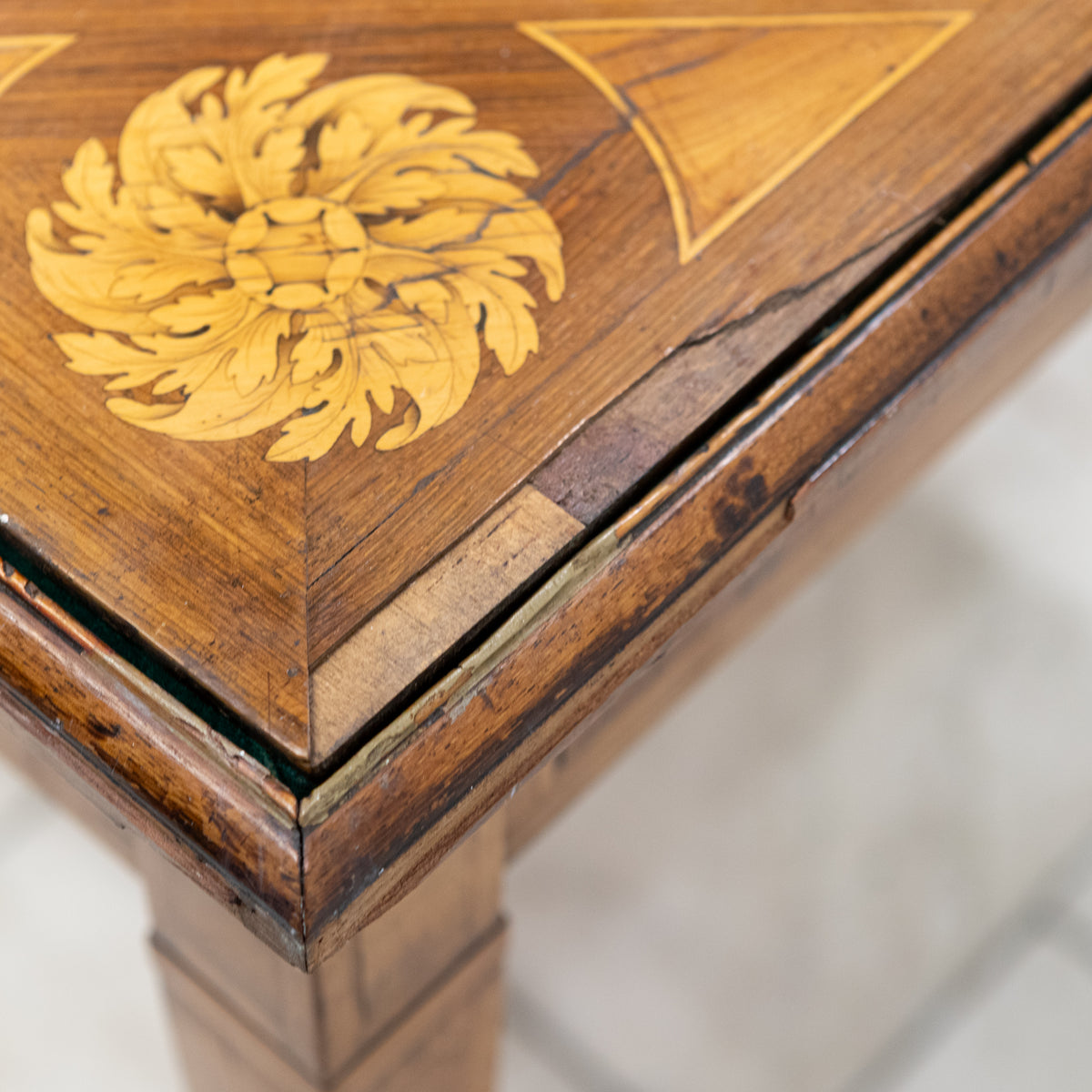 Antique Italian Inlaid Marquetry Games Table | Giuseppe Maggiolini | The Architectural Forum
