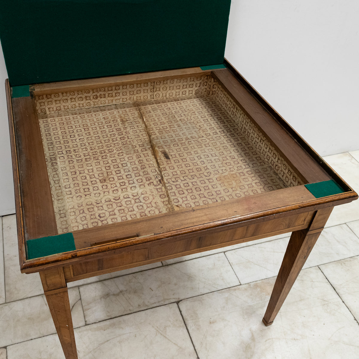 Antique Italian Inlaid Marquetry Games Table | Giuseppe Maggiolini | The Architectural Forum