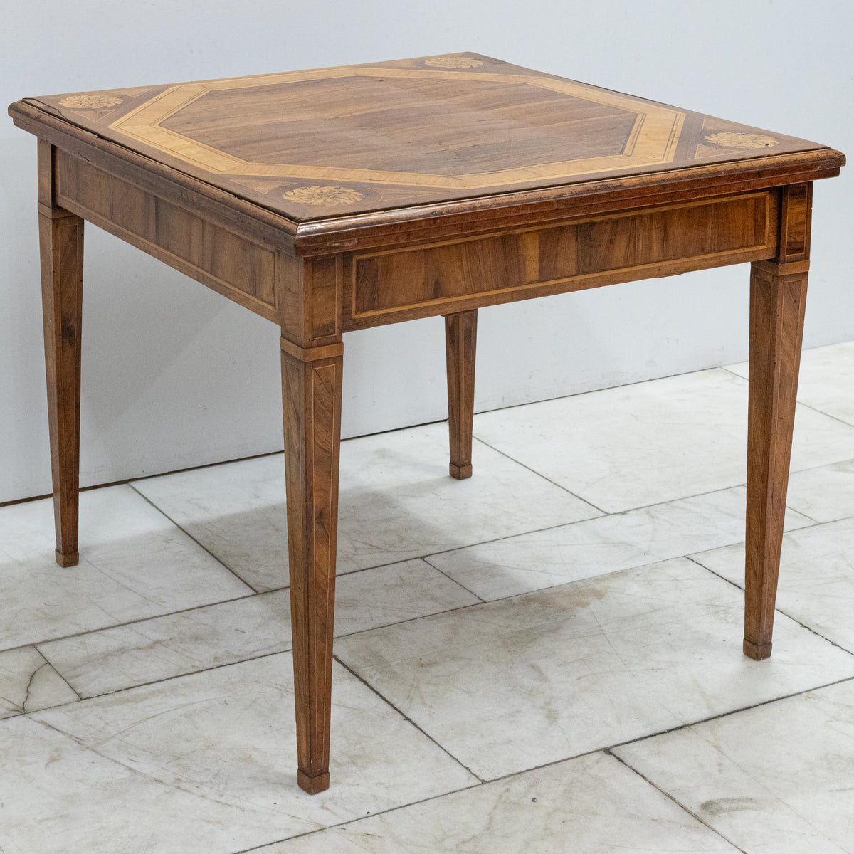 Antique Italian Inlaid Marquetry Games Table | Giuseppe Maggiolini | The Architectural Forum
