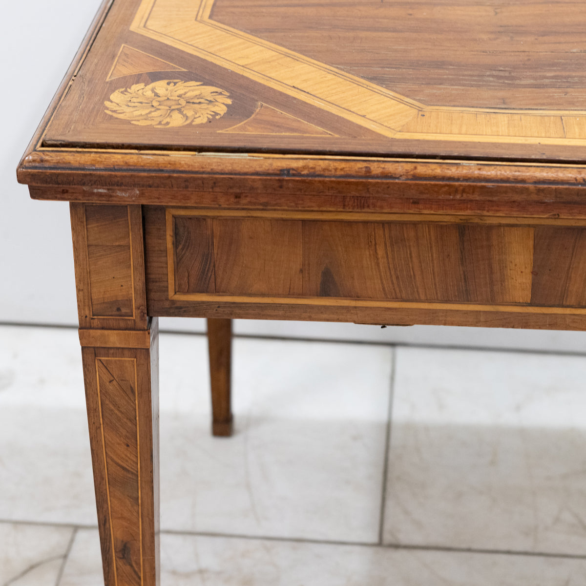 Antique Italian Inlaid Marquetry Games Table | Giuseppe Maggiolini | The Architectural Forum