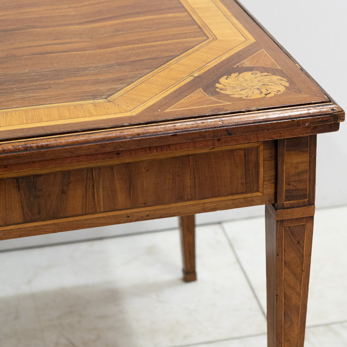 Antique Italian Inlaid Marquetry Games Table | Giuseppe Maggiolini | The Architectural Forum
