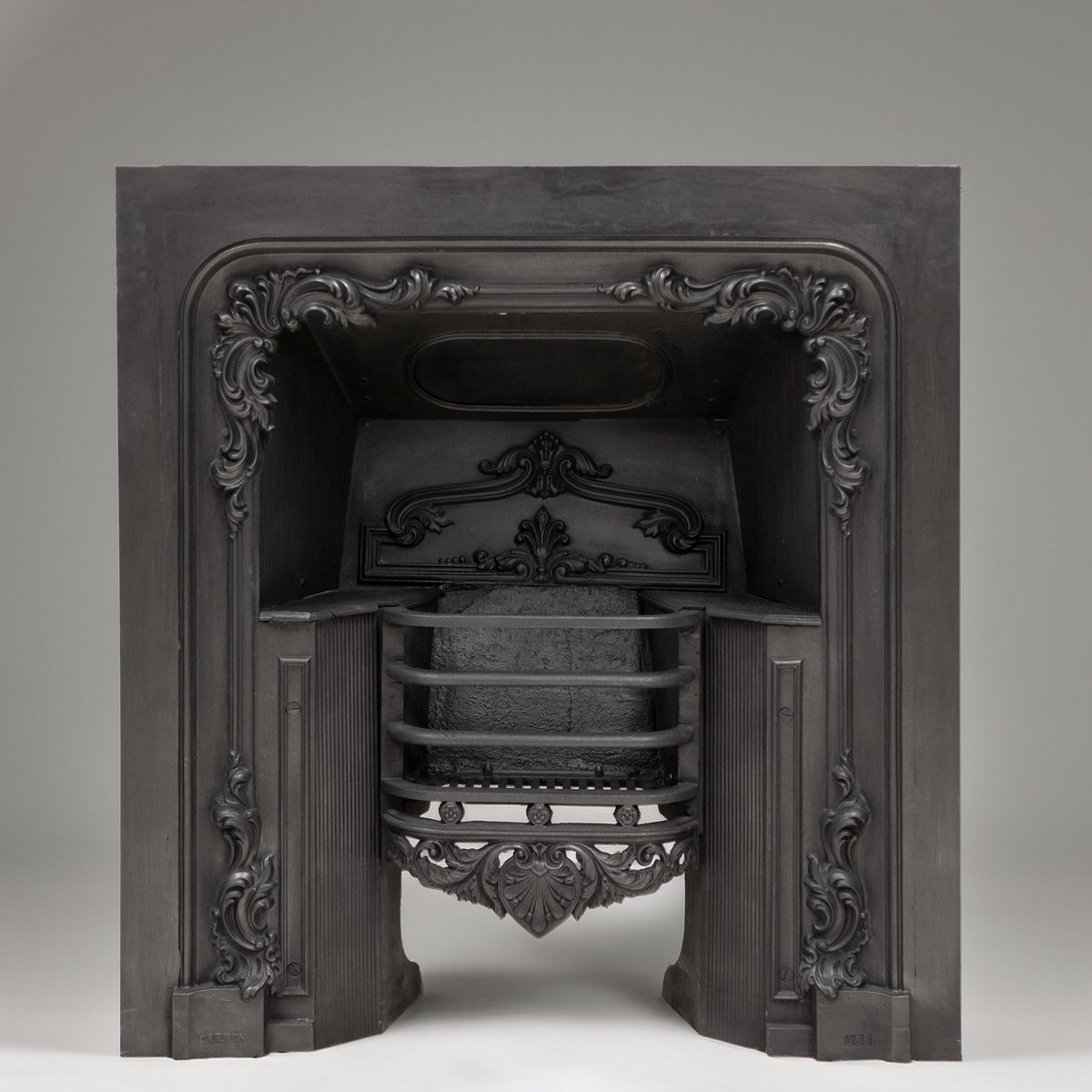 Antique Carron Georgian Cast Iron Hob Grate | The Architectural Forum