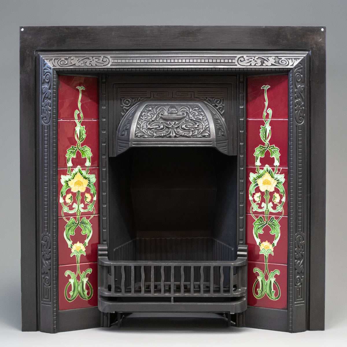 Antique Art Nouveau Tiled Insert