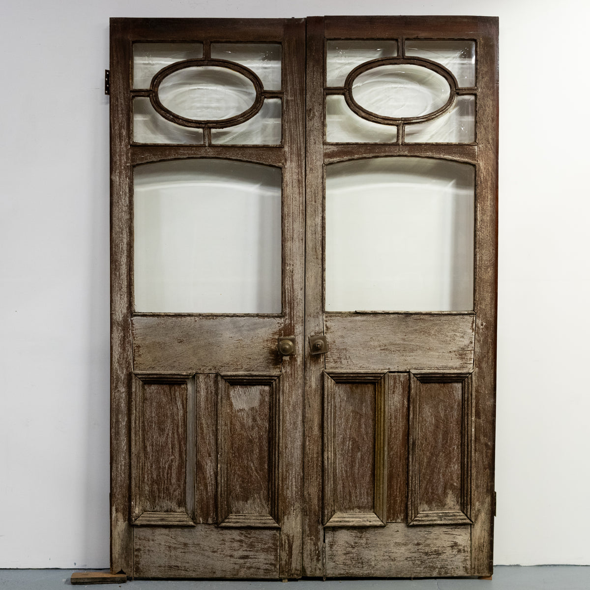 Antique Glazed Double Doors | Reclaimed Pub Doors | The Architectural Forum