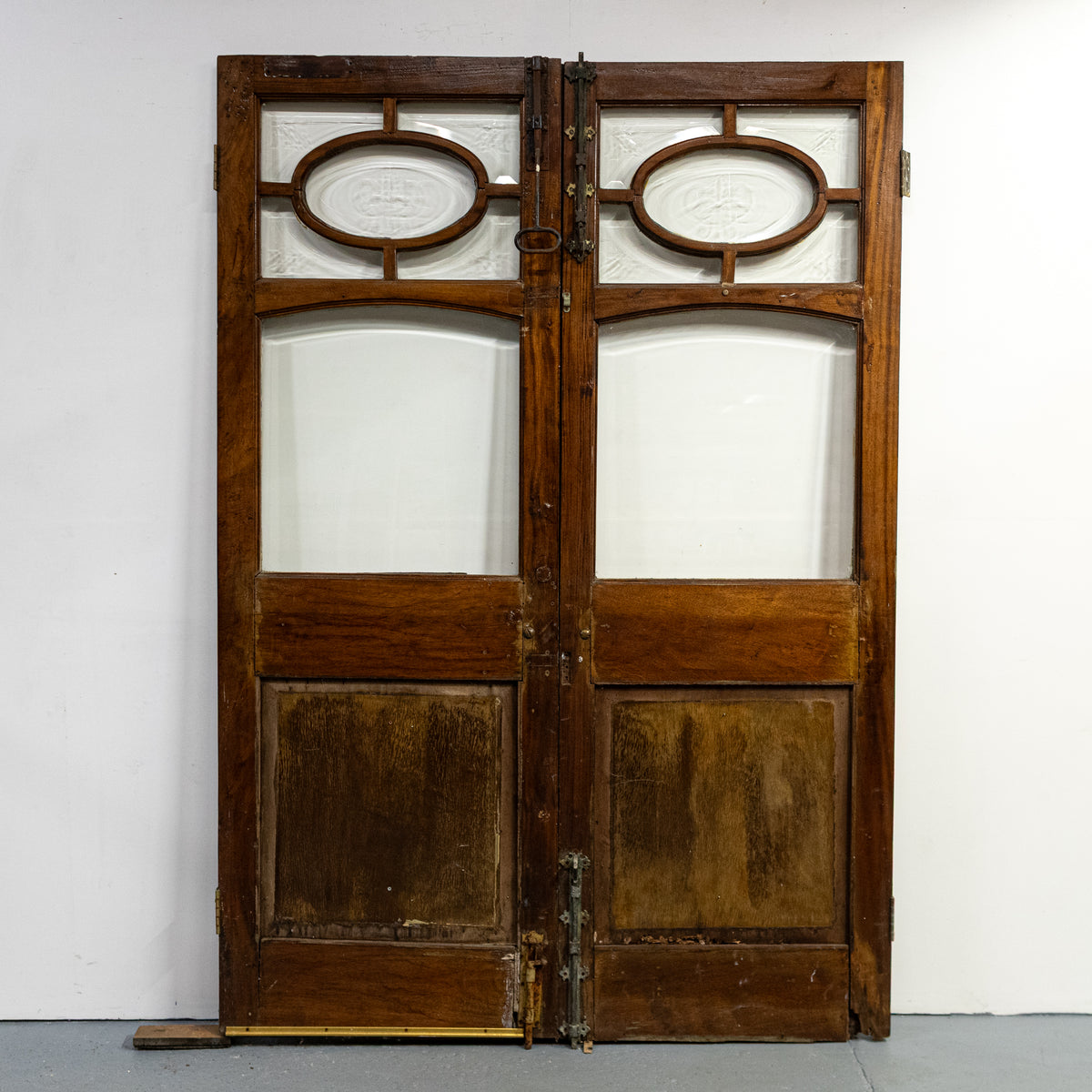 Antique Glazed Double Doors | Reclaimed Pub Doors | The Architectural Forum
