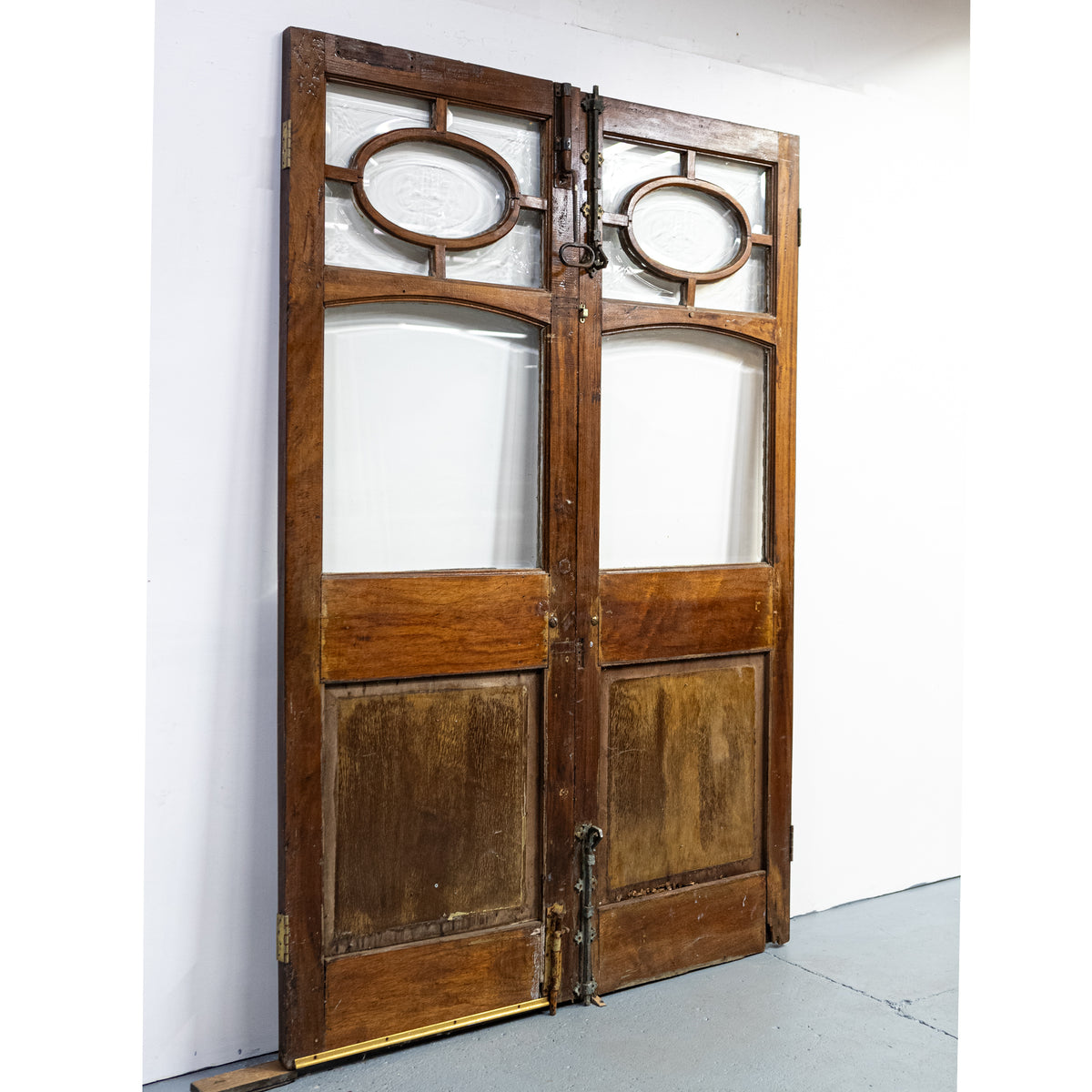 Antique Glazed Double Doors | Reclaimed Pub Doors | The Architectural Forum