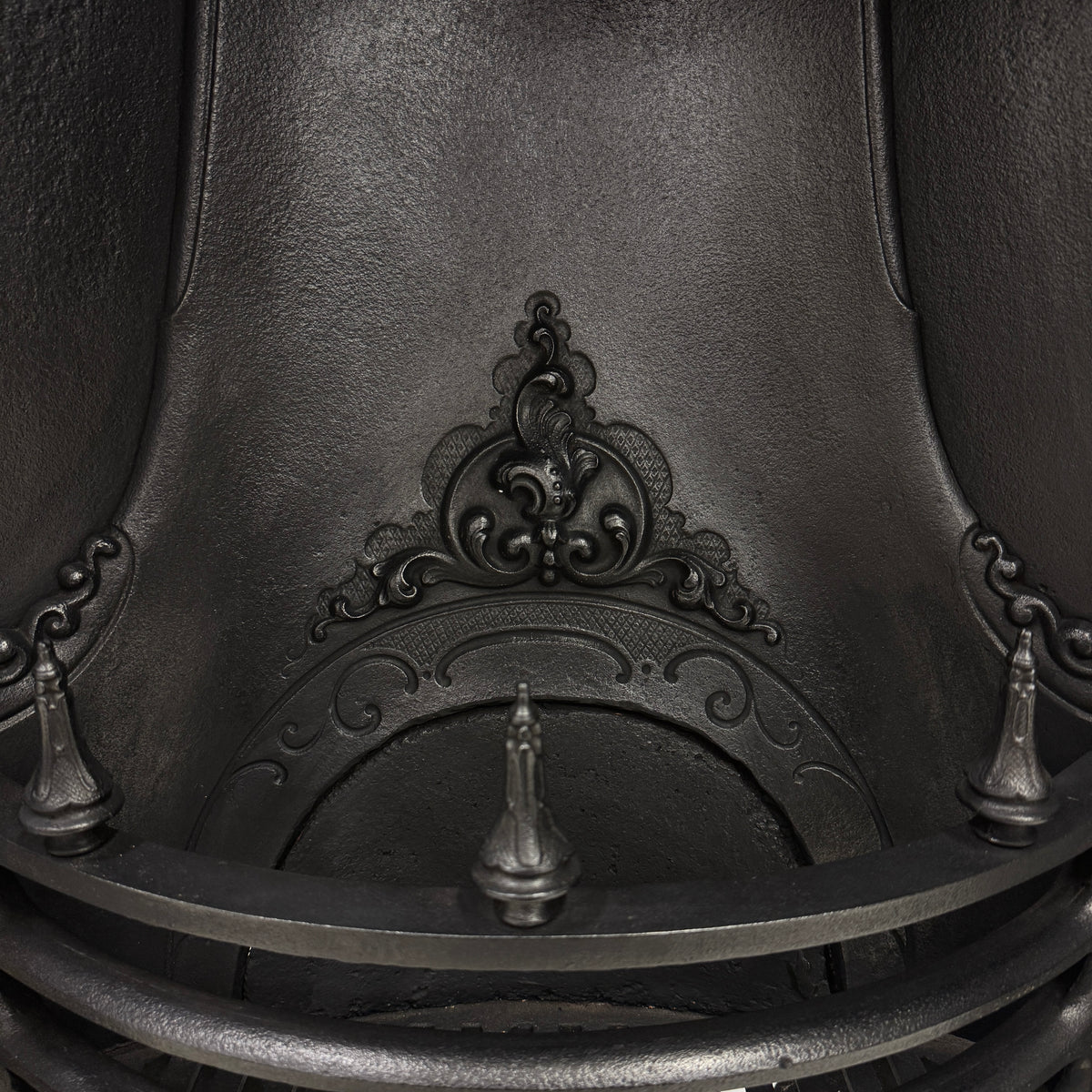 Antique Ornate Victorian Cast Iron Insert | The Architectural Forum