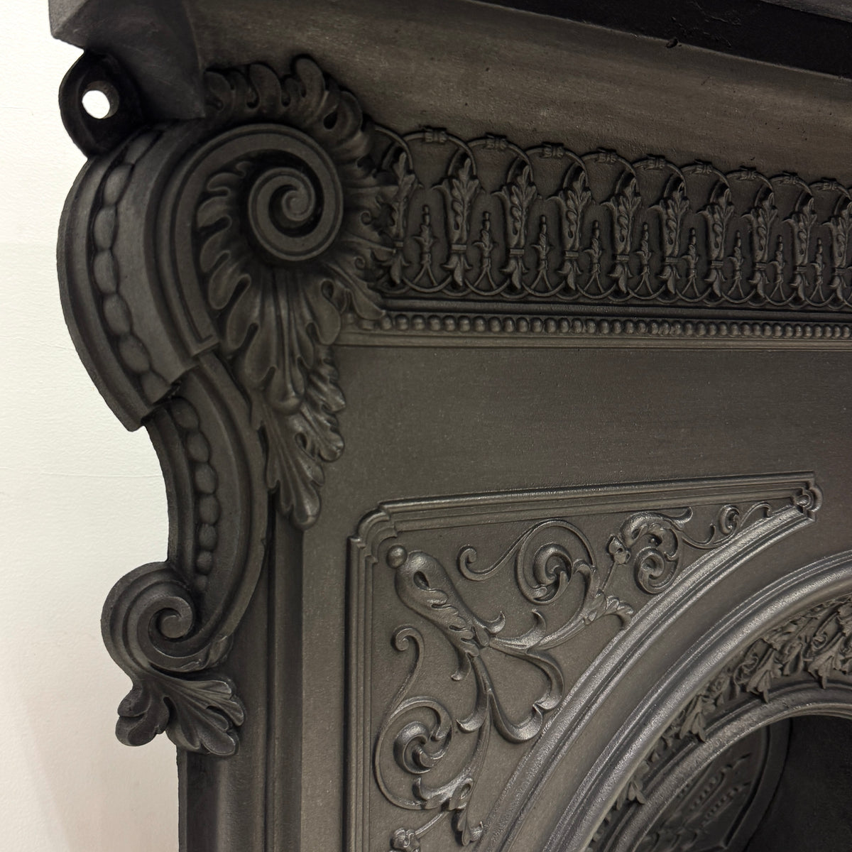 Antique Cast Iron Combination Fireplace | The Architectural Forum