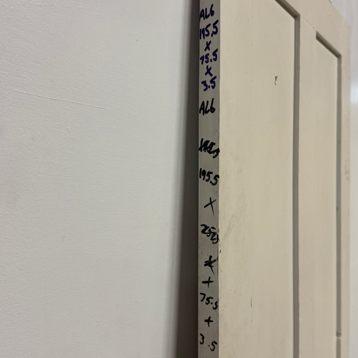 Antique Four Panel Door 195.5cm x 75.5cm x 3.5cm | The Architectural Forum