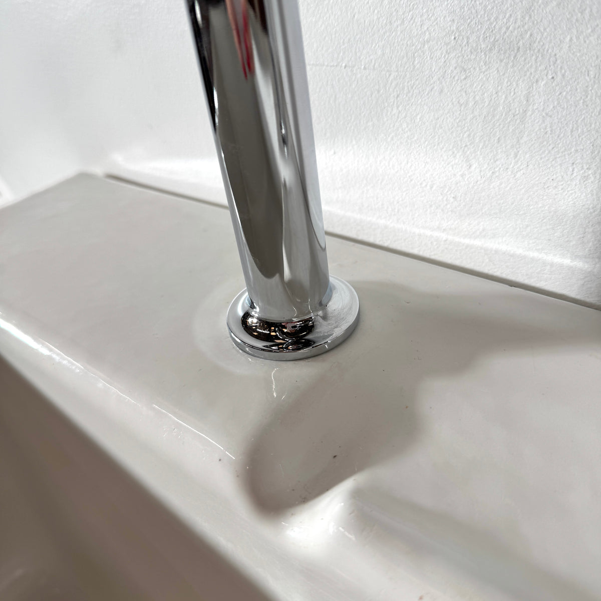 (Copy) Reclaimed C.P Hart Sink on Chrome Legs | The Architectural Forum