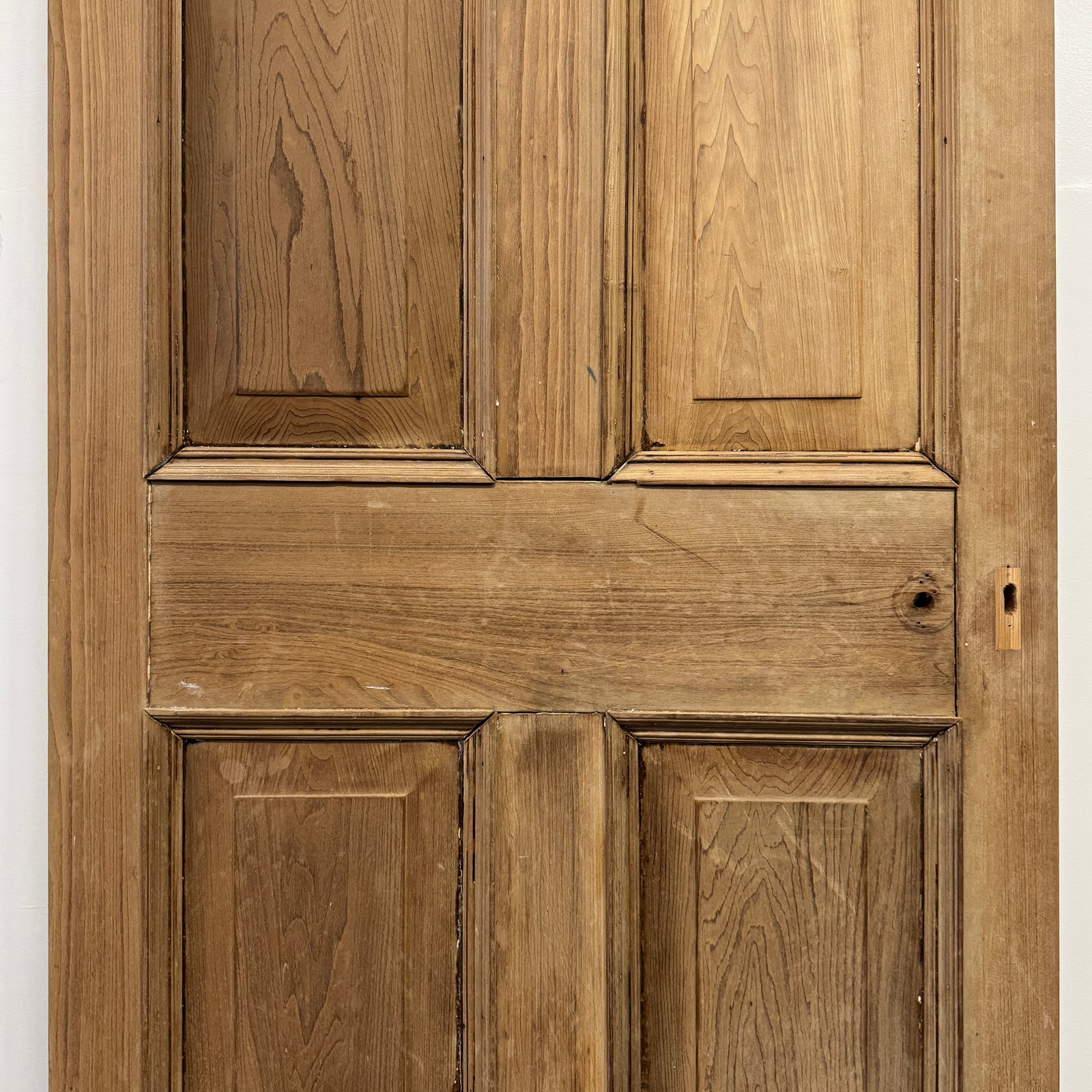 Antique Victorian 5 Panel Door - 207cm x 95cm | The Architectural Forum