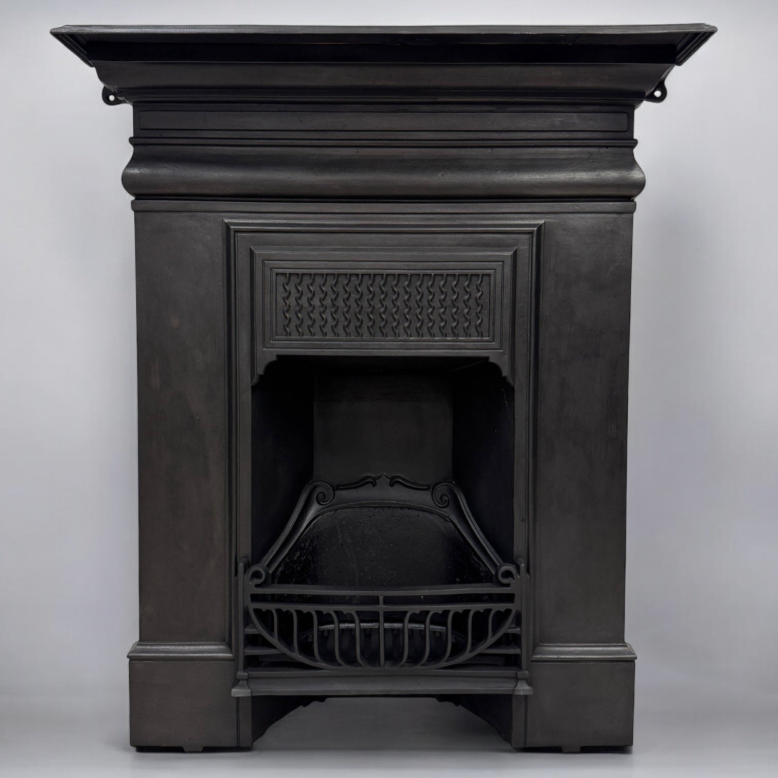 Antique Cast Iron Combination Fireplace | The Architectural Forum
