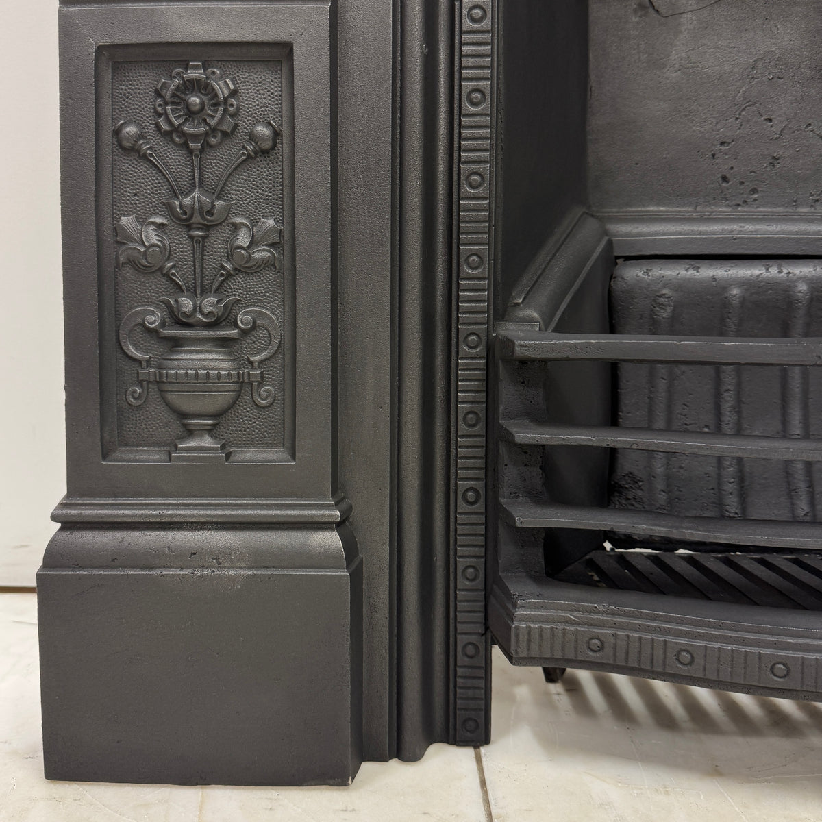 Antique Cast Iron Combination Fireplace | The Architectural Forum