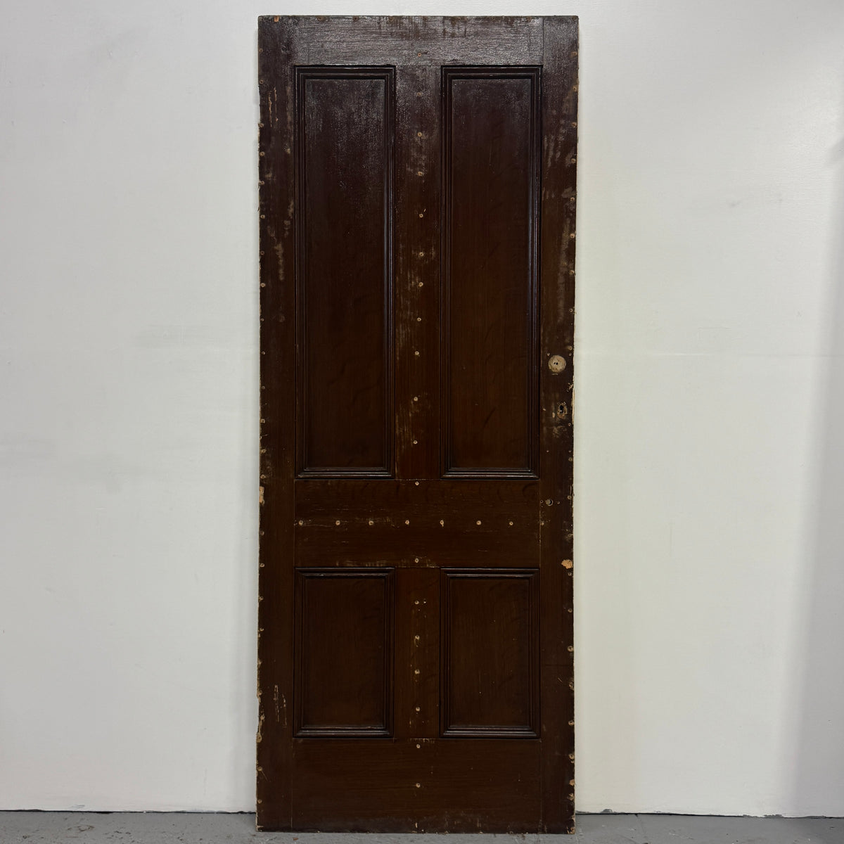 Antique Four Panel Door 207cm x 81cm x 4cm | The Architectural Forum