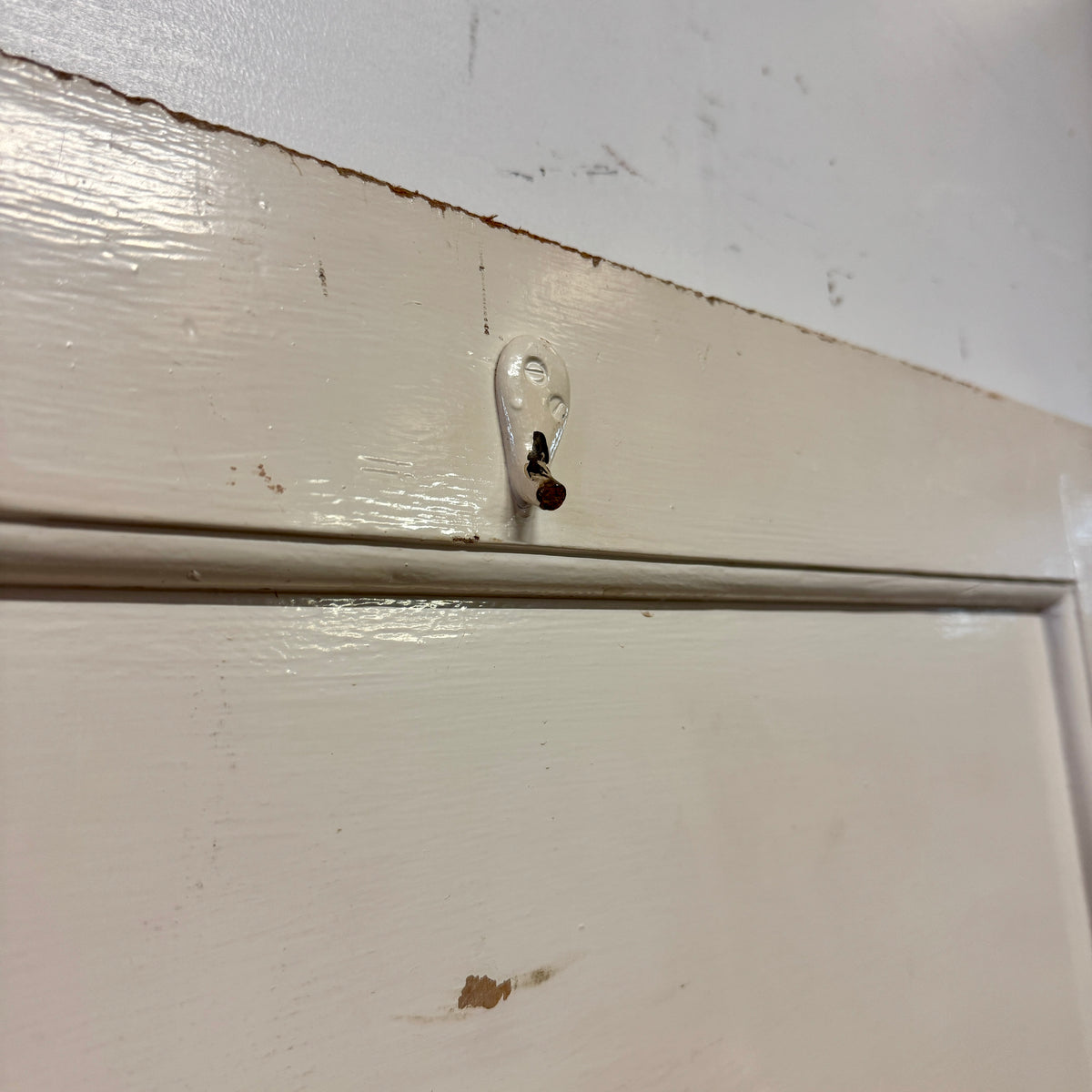 Reclaimed Mid-Century 1950s Four Panel Door 197cm x 76cm | The Architectural Forum