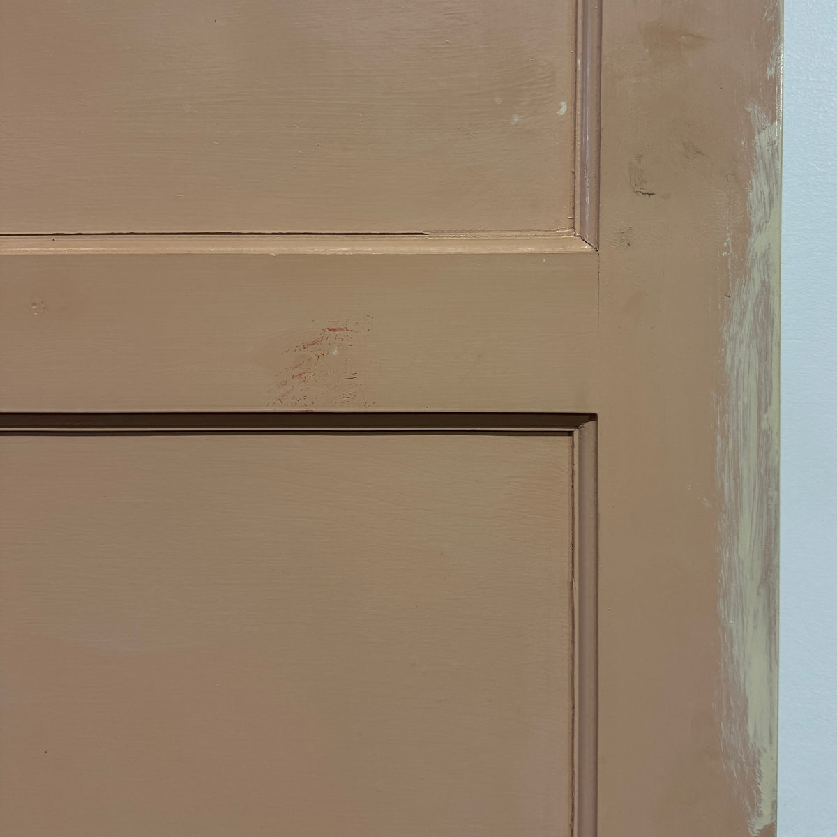 Reclaimed Mid-Century 1950s Four Panel Door 198.5cm x 60.5cm | The Architectural Forum