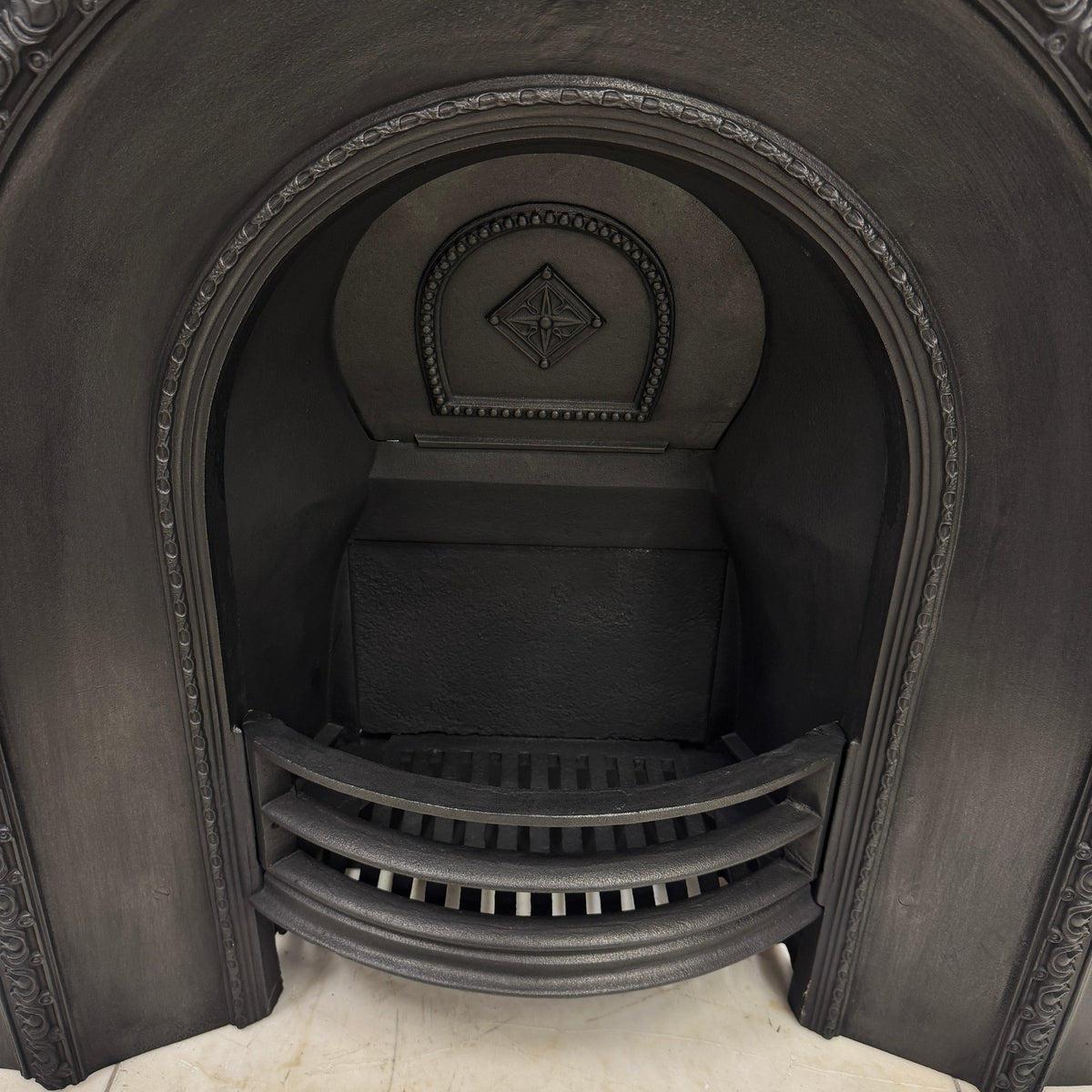 Antique Victorian Cast Iron Arched Insert | The Architectural Forum