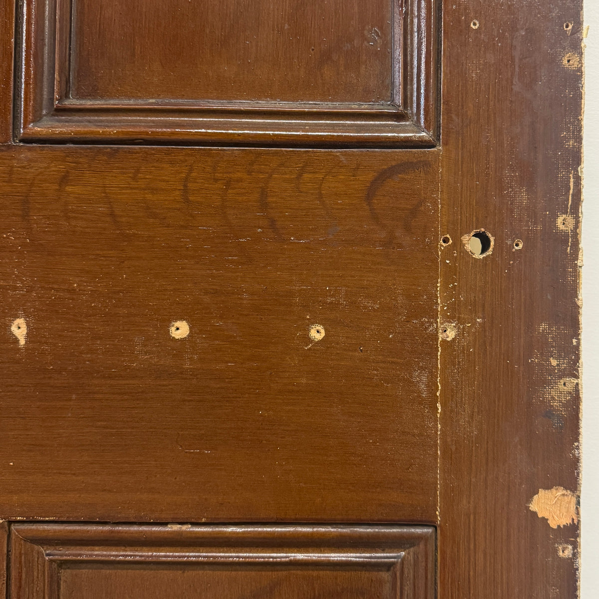 Antique Four Panel Door 207cm x 81cm x 4cm | The Architectural Forum