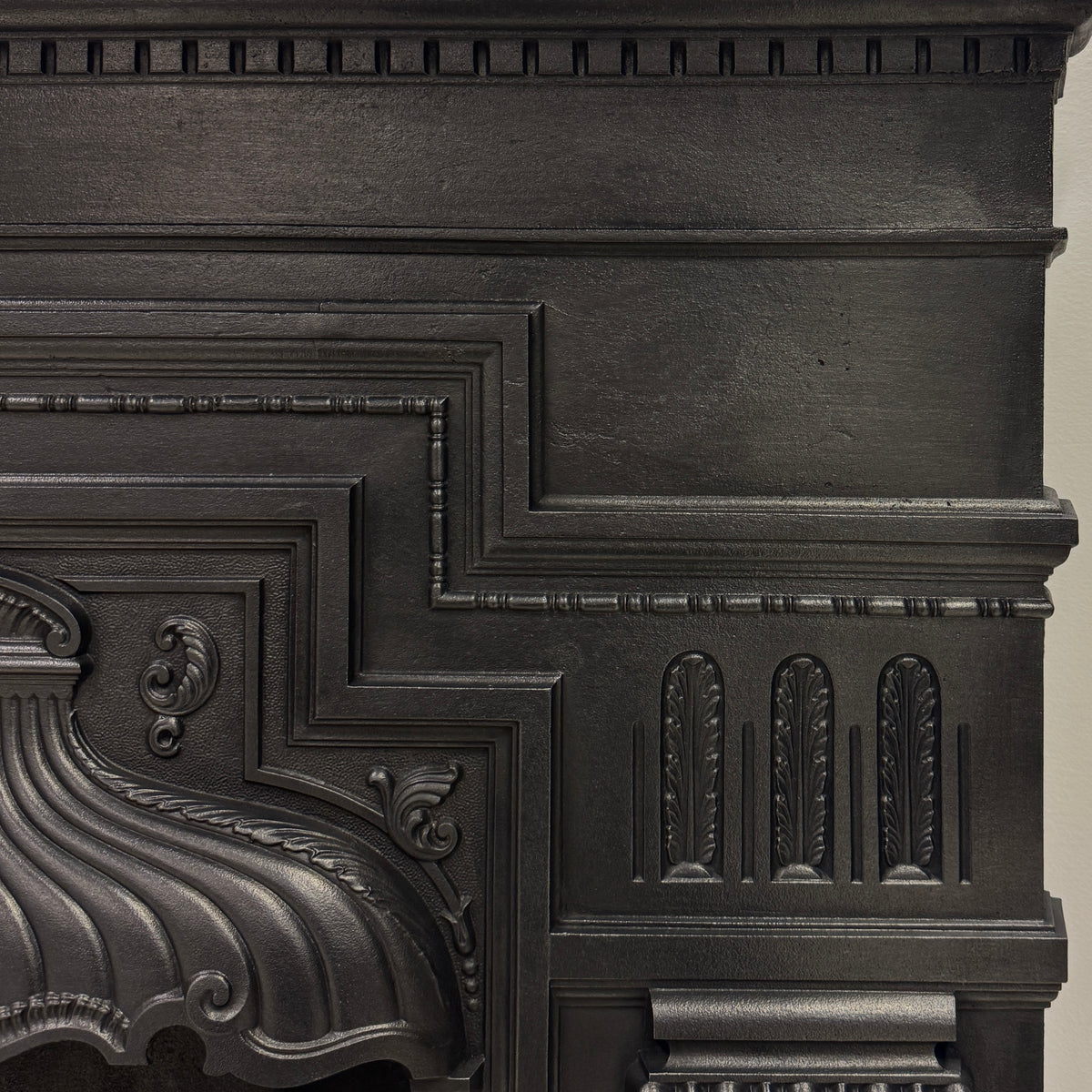 Antique Cast Iron Combination Fireplace | The Architectural Forum