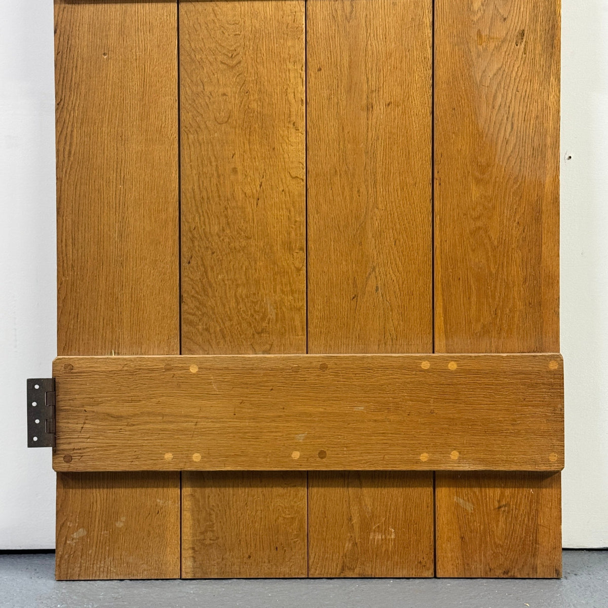 Antique Victorian Pine Latch Door - 191cm x 75.5cm x 2cm | The Architectural Forum